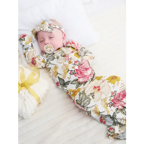 Bamboo Baby Girl Sleeping Bag with Headband Only $21.99 PatPat US Mobile