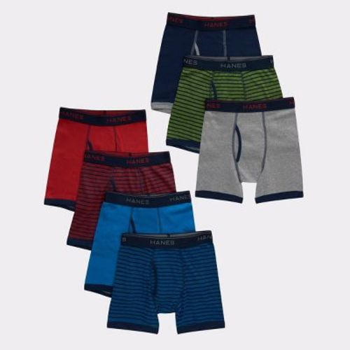 Hanes Boys' 7pk Boxer Briefs - Colors May Vary