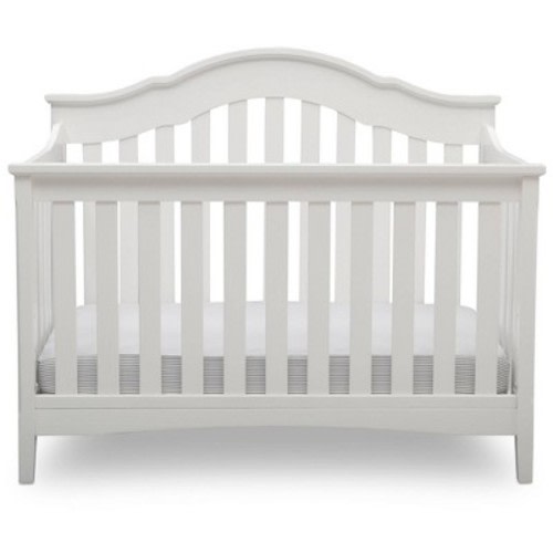 Delta Children Farmhouse 6-in-1 Convertible Crib - Textured White