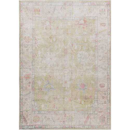 Faded Botanical Washable Area Rug, 6x9 | Kirklands Home
