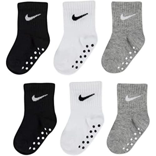 Nike Kids' Toddler Ankle Gripper Socks (3 Pairs)