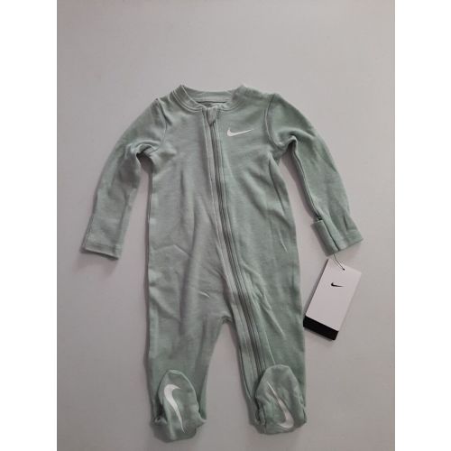 Nike Baby  Zippered Coverall ~ Mica Green Heather ~ 3 Months