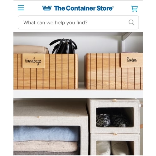 Bin Clip Labels | The Container Store $5.99/pckg.