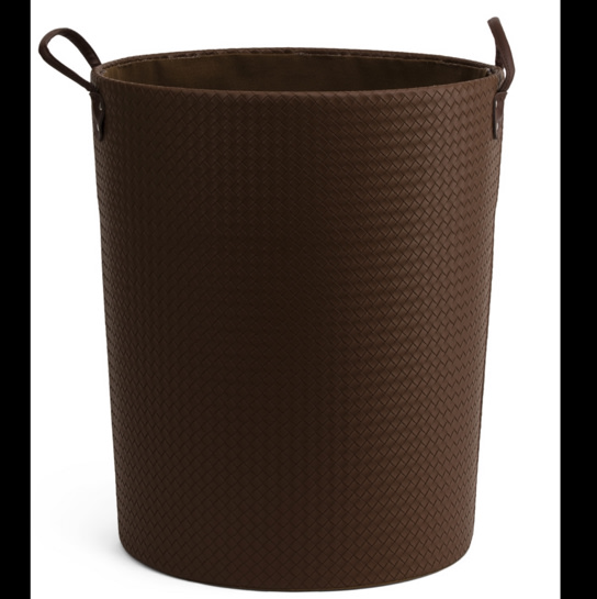 Faux Leather Woven Laundry Floor Bin | Home | TJ Maxx