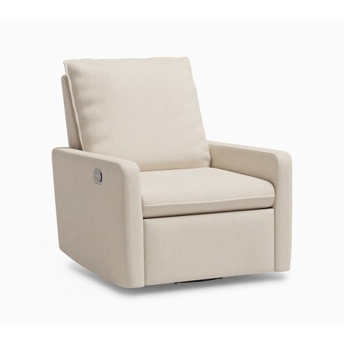 Paxton Manual Recliner Brushed Chenille Oat