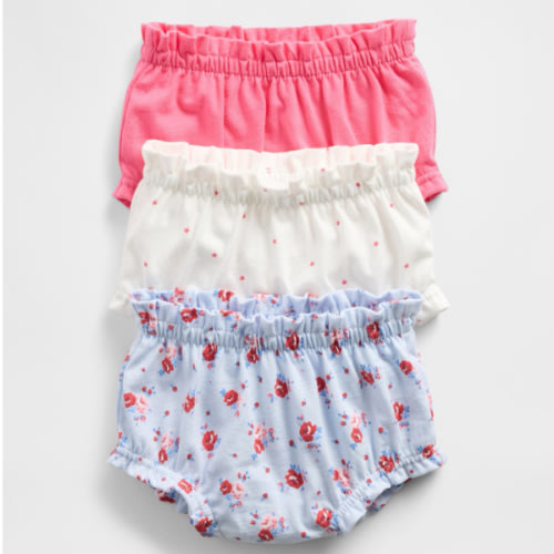 Baby First Favorites Organic Cotton Ruffle Shorts (3-Pack)