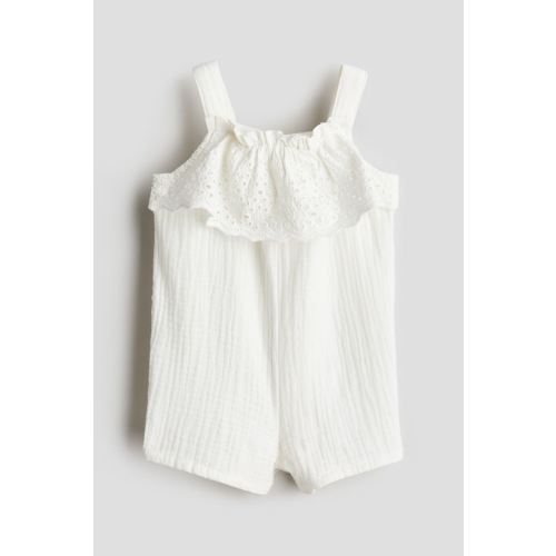 Cotton Muslin Romper Suit, Square Neckline, Sleeveless, White, Kids | H&M USH&MH&MInstagramTikTokYouTubePinterestFacebookH&MCotton Muslin Romper Suit, Square Neckline, Sleeveless, White, Kids | H&M USCotton Muslin Romper Suit, Square Neckline, Sleeveless,