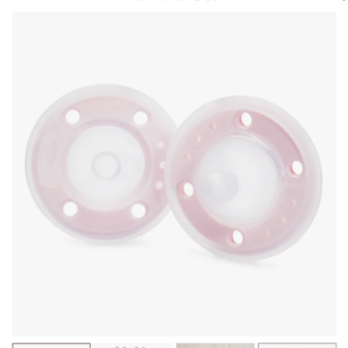 Ninni Pacifier Petal Pink 2 Pack