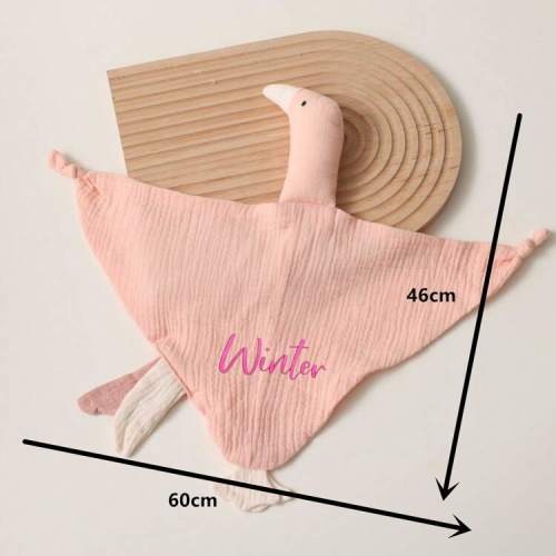 1pc Custom Embroidered Baby Comfort Towel-Rabbit Baby Comfort Towel - Embroidered Comfort Towel-Baby Blanket-Baby Decoration-Baby Comfort Towel,SELECTION Embroidered With Name Towelbaby Shower Giftbaby Shower Family Decorations Giftswinter Eve Gifts Back