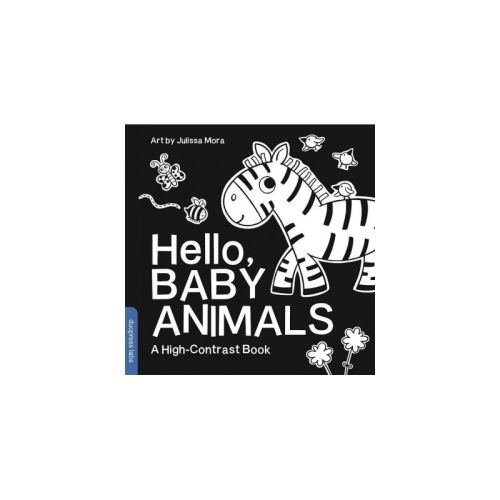 Hello, Baby Animals - (Smartcontrast Montessori Cards(tm)) by  Duopress (Board Book)