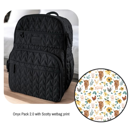 The Pack 2.0 Ultimate Diaper Bag - Onyx