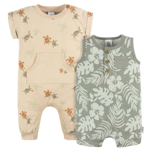 2-Pack Baby Boys Tropical Rompers – Gerber Childrenswear