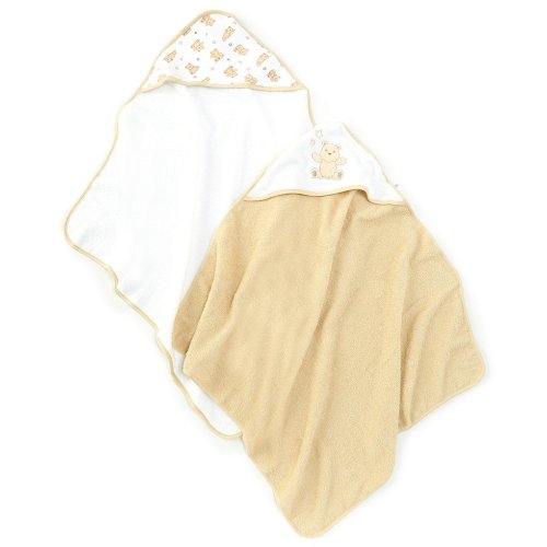 Baby Starters Bear Hooded Terry Towel 2-Pack