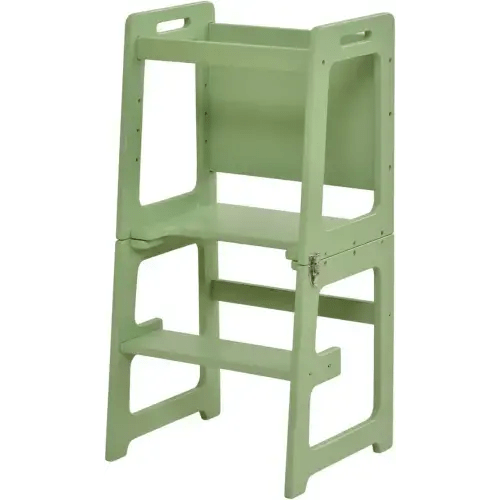 Date - 4 in 1 Kitchen Tower, Desk, Step Stool and Chalkboard
