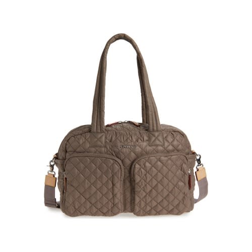 Nik Quilted Nylon Duffle Bag