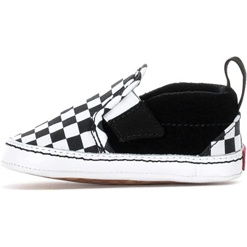 Vans Infant/Toddler Race Flame Slip on V Crib Kids Baby Shoe