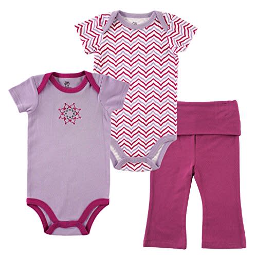 Yoga Sprout baby-girls Cotton Layette Set