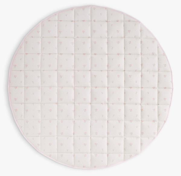 Ditsy Floral Play Mat - Pink