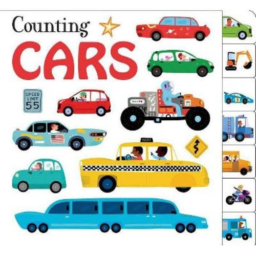 Counting Collection: Counting Cars - by Roger Priddy (Board Book)