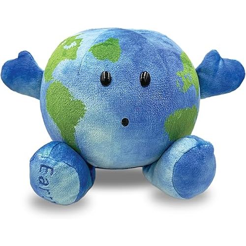 Celestial Buddies Little Earth Buddy Science Astronomy Learning Space Solar System Educational Plush Planet Toys - 10 Inches