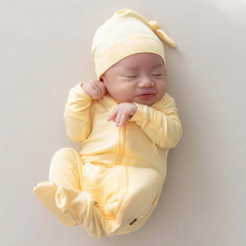 Zippered Footie in Lilikoi