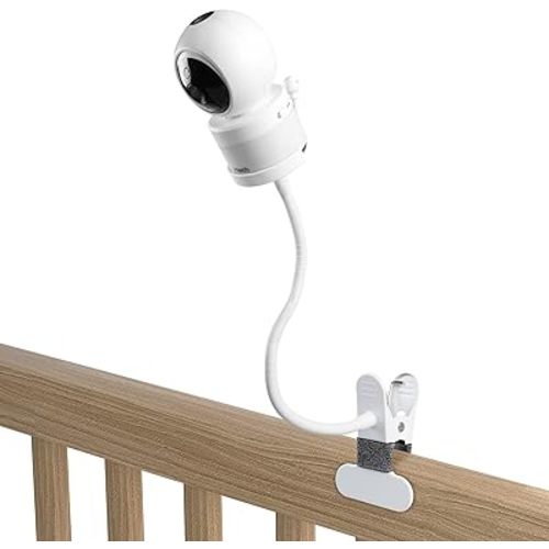 Clip Mount for VTech VM5463/RM5764HD/ RM5764-2HD/ RM5864HD /RM5864-2HD /RM7764HD/ RM7764-2HD/BM3800/BM4700/ BM5600/ BM5700 Baby Monitor Camera Without Tools or Wall Damage