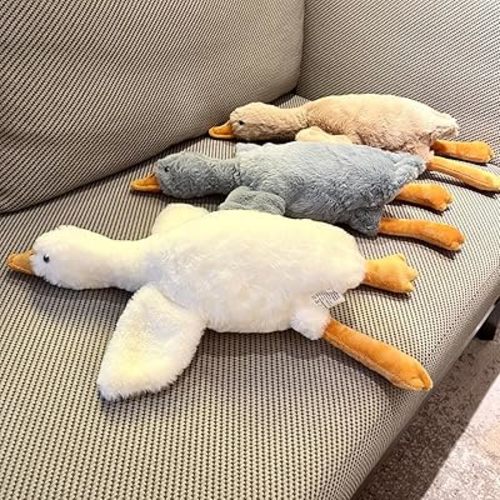 Tanha Goose Stuffed Animal, Soft Goose Plush, Cute 3 Pack Stuffed Goose, Duck Stuffed Animal - 20 inch