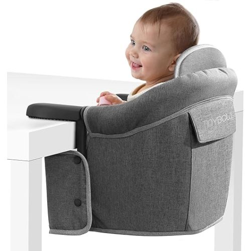 Clip On High Chair for Baby That Attaches to Table - Portable Highchair for Travel and Eating