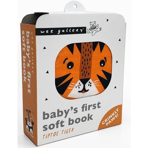 Tiptoe Tiger (2020 Edition): Baby's First Soft Book (Wee Gallery Cloth Books) Rag Book – September 22, 2020