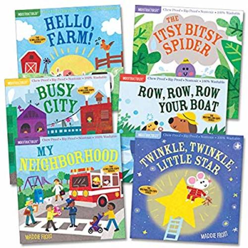 Workman Publishing Indestructibles Community & Nursery Rhyme Picture Books - Set of 6