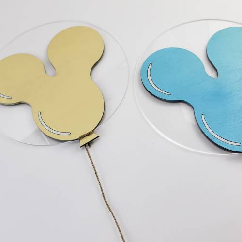 Balloon Decor, Themepark Sign, Mickey Balloon Wall Decor, Kids Room Decor, Baby Name Sign
