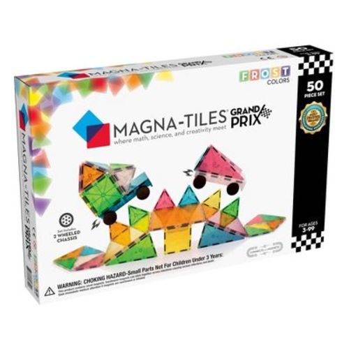 Magna-tiles Frost 50pc Grand Prix Set