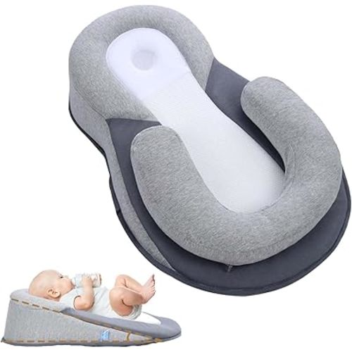 RestNest Baby Bed Acid Reflux with Strap, Keesley Rest Nest Baby Bed, for Comfortable Play & Feeding Support (Regular Without Strap)