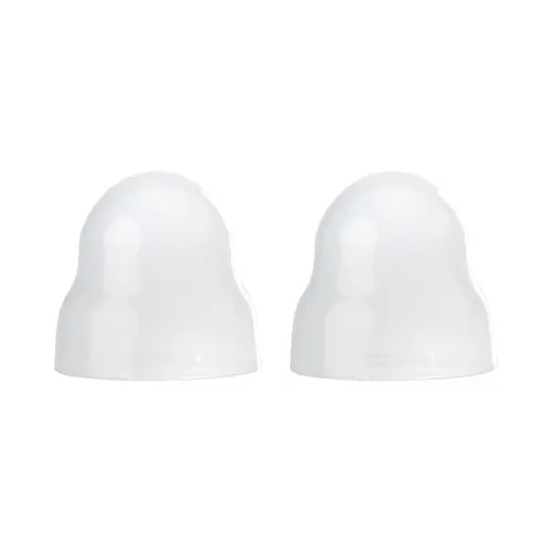 Standard Neck Baby Glass Bottle Dust Covers Two-Pack