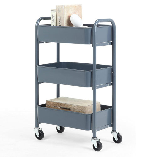 Ameriwood 26.8'' H x 15.5'' W Utility Cart | Wayfair