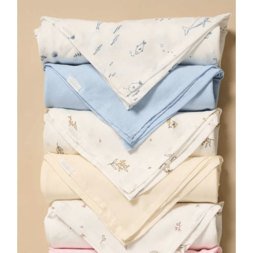 2 Pack Wattle Bee Muslin Wrap