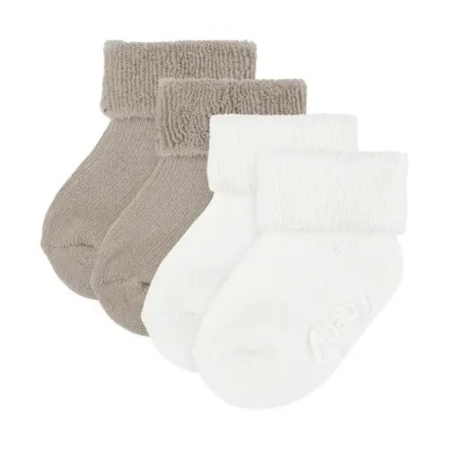 4baby Booties 2 Pack Natural | Baby Bunting AU