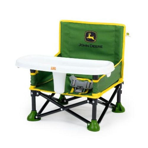Bright Starts John Deere Pop N' Sit Portable Booster Seat - Green