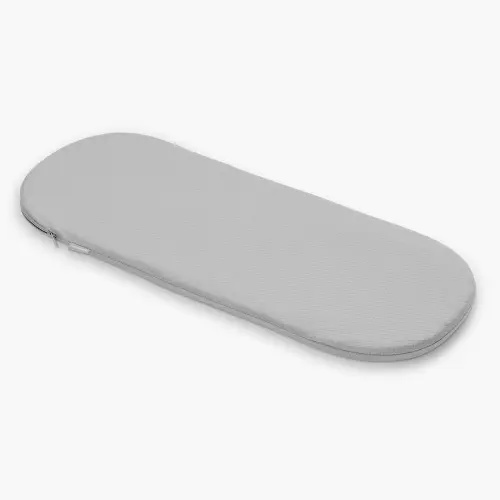 Bassinet Mattress Cover - Light Grey