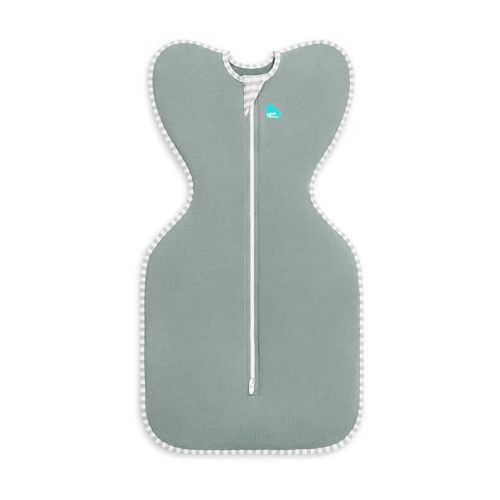 Love to Dream Swaddle UP, Baby Sleep Sack, Self-Soothing Swaddles for Newborns, Get Longer Sleep, Snug Fit Helps Calm Startle Reflex, New Born Essentials for Baby, 1.0 TOG, 13-19 lbs, Deep Olive