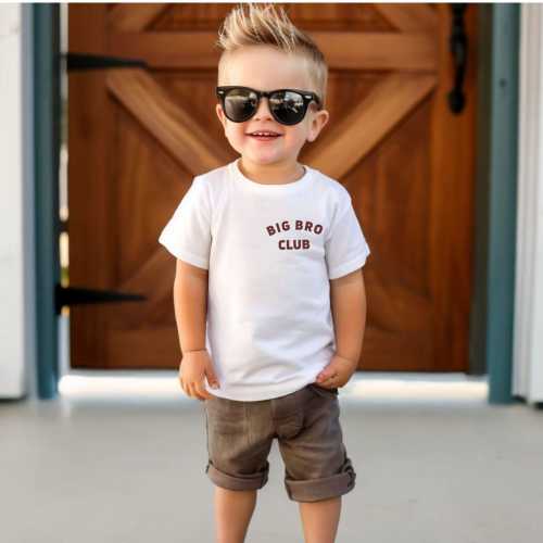 Big Bro Club Shirt, Big Brother T-Shirt, Cute Vintage Sweatshirt, Big Bro Gift for Boys Shirt, Brother Gift Sweatshirt