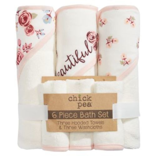 Chickpea - Baby Girl 6-Piece Bath Set