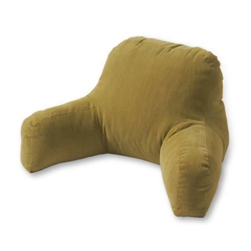 Omaha Bed Rest Pillow Brown - Kensington Garden: Microfiber Support With Recycled Polyester Fill