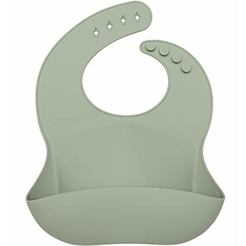 Loulou Lollipop Soft, Waterproof Silicone Feeding Bib