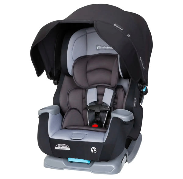 Baby Trend Cover Me 4-in-1 Convertible Car Seat | Rear-to-Front Facing Car Seat and Booster