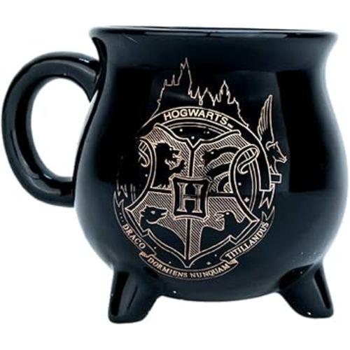 Harry Potter Mug Set in Gift Box with Sticker and Pin, Ceramic Coffee Mug, 12 oz.