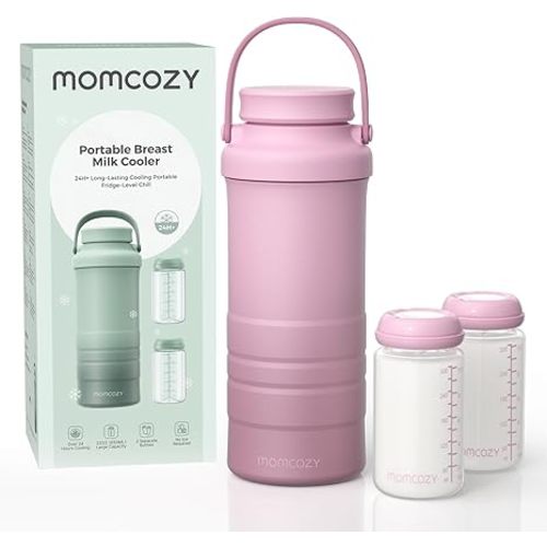 Momcozy 22oz Portable Breast Milk Cooler for Outdoor