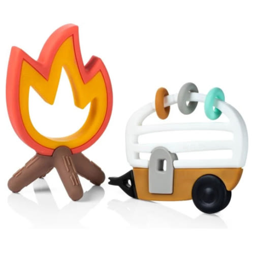 Little Camper Teether Toy - Lucy Darling | Maisonette