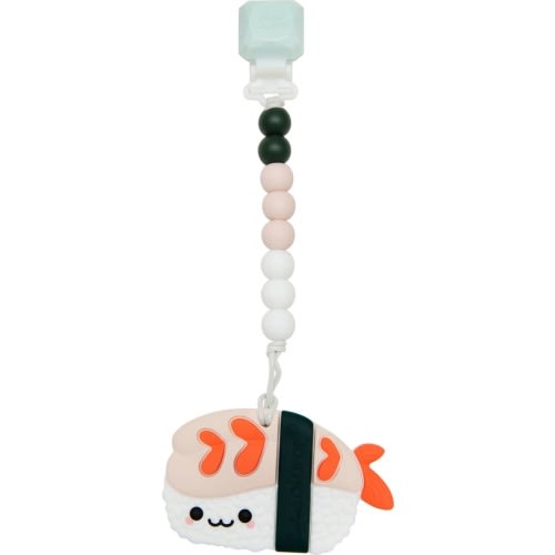Loulou Lollipop Ebi Teething Toy & Holder, Multi
