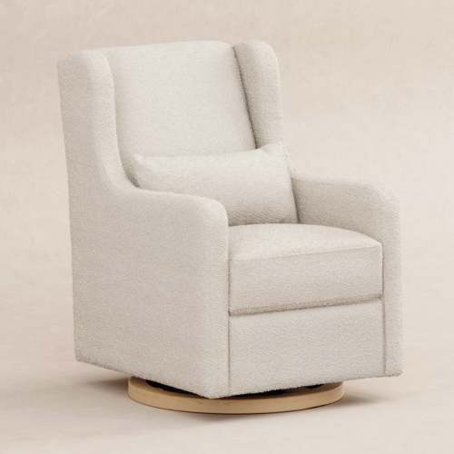 Babyletto Wally Swivel Glider in Boucle